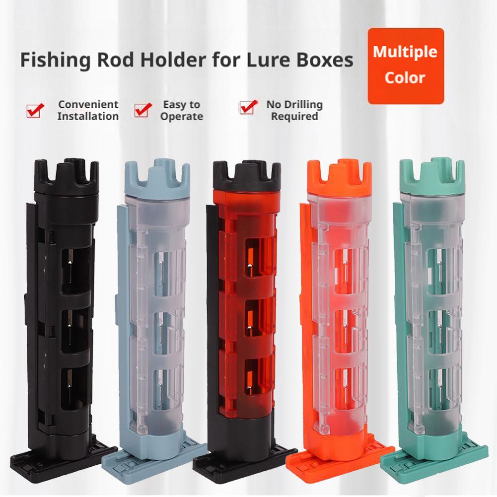 Fishing Kayak Crate - Fishing Pole Stand Bracket Detachable Rod