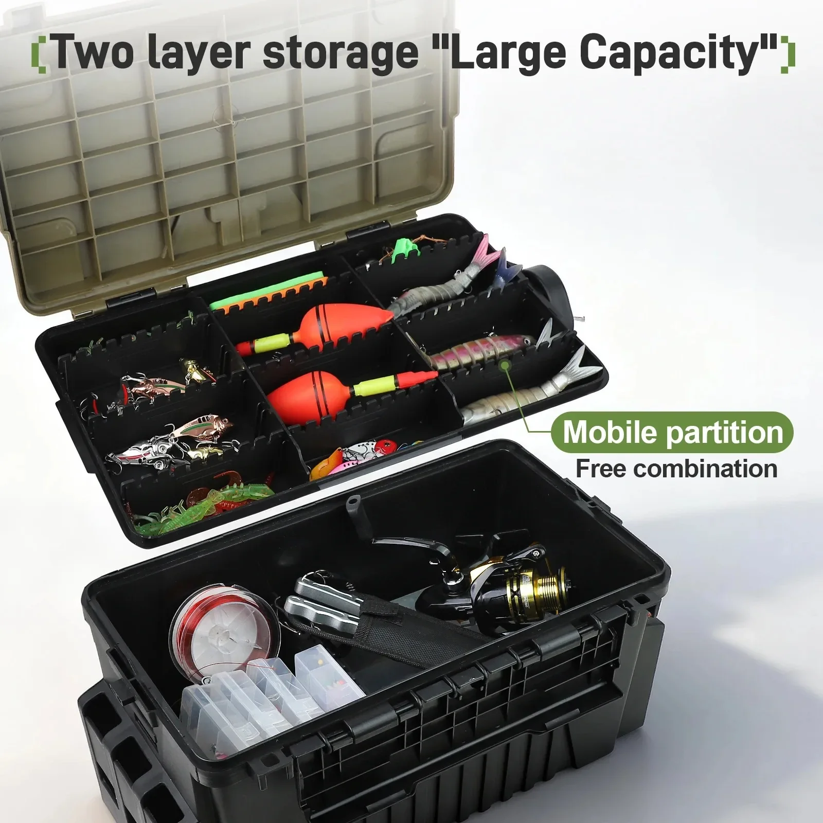 Large Capacity Tackle Fishing  - огляд і ціна Fishing Kayak Crate